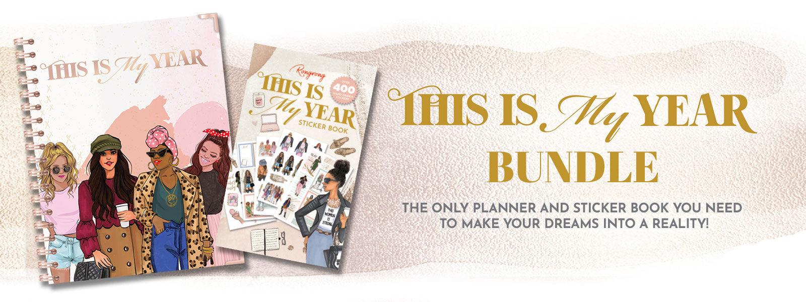 This is my year planner collection is HERE! - Shop Rongrong