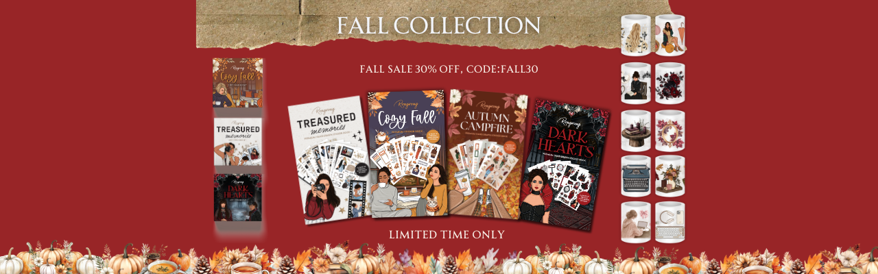 Planner and journal stickers for fall and Halloween decorating