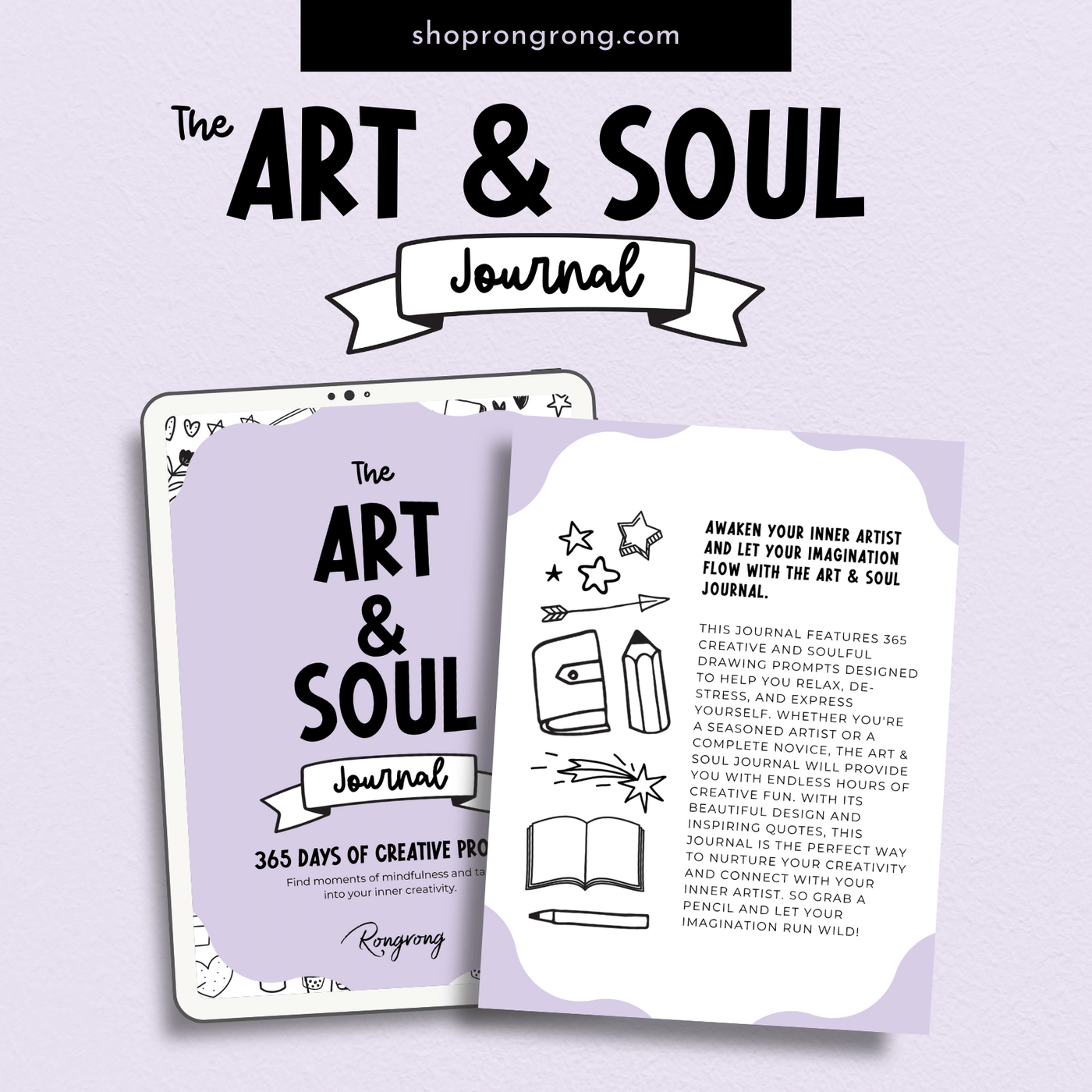 The Art & Soul Journal - Shop Rongrong