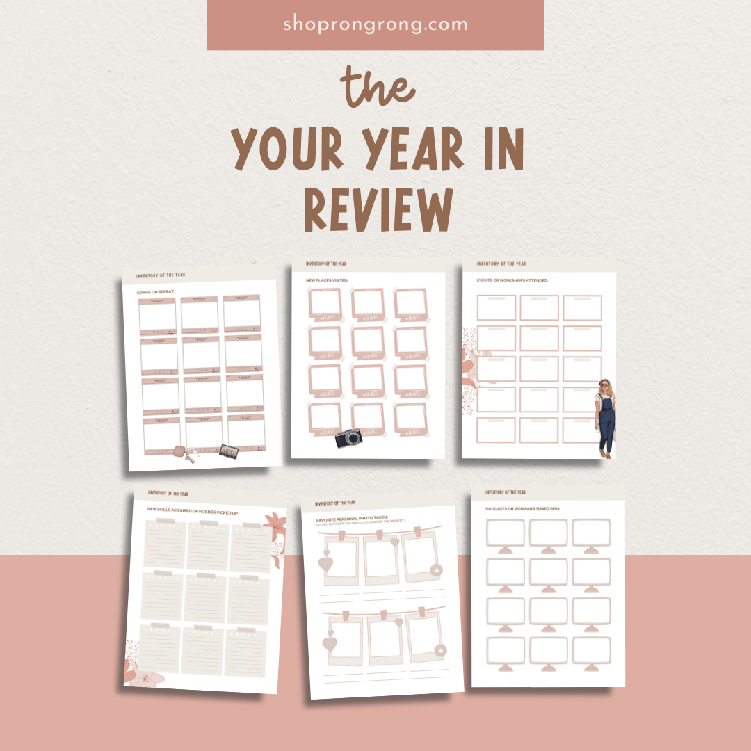 Shop Rongrong Year In View Planner