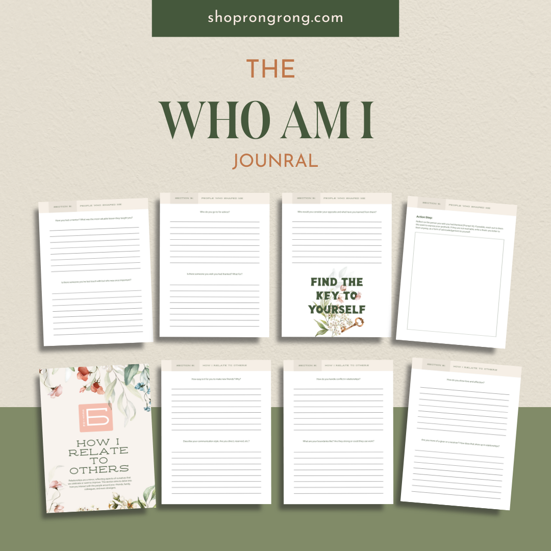 Shop Rongrong The Who Am I Digital Planner