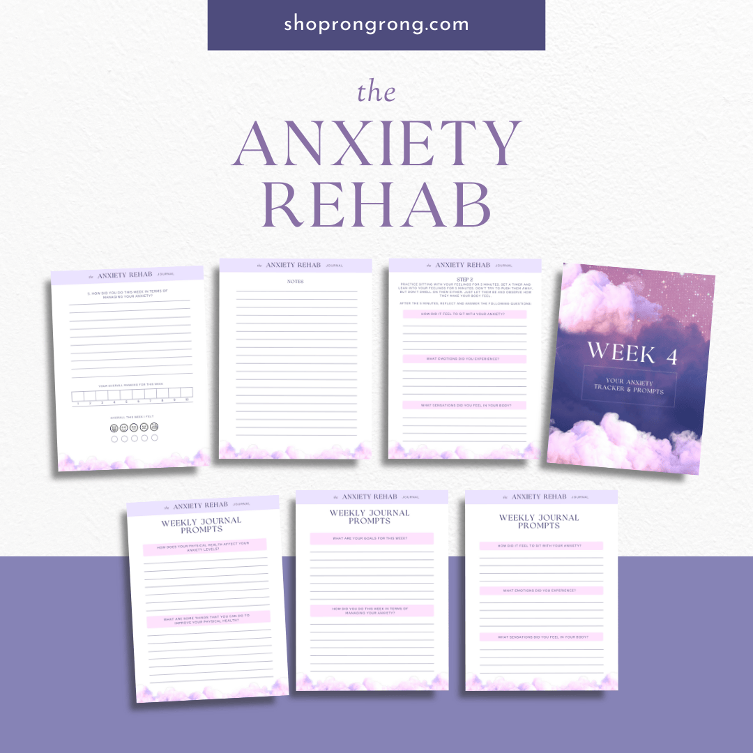 Shop Rongrong The Anxiety Rehab Journal