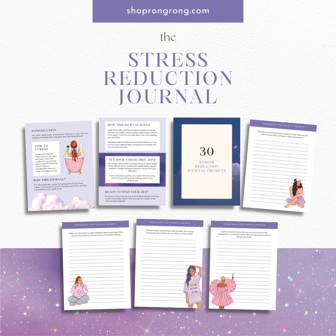 Shop Rongrong Stress Reduction Digital Journal