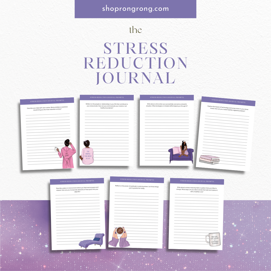 Shop Rongrong Stress Reduction Digital Journal