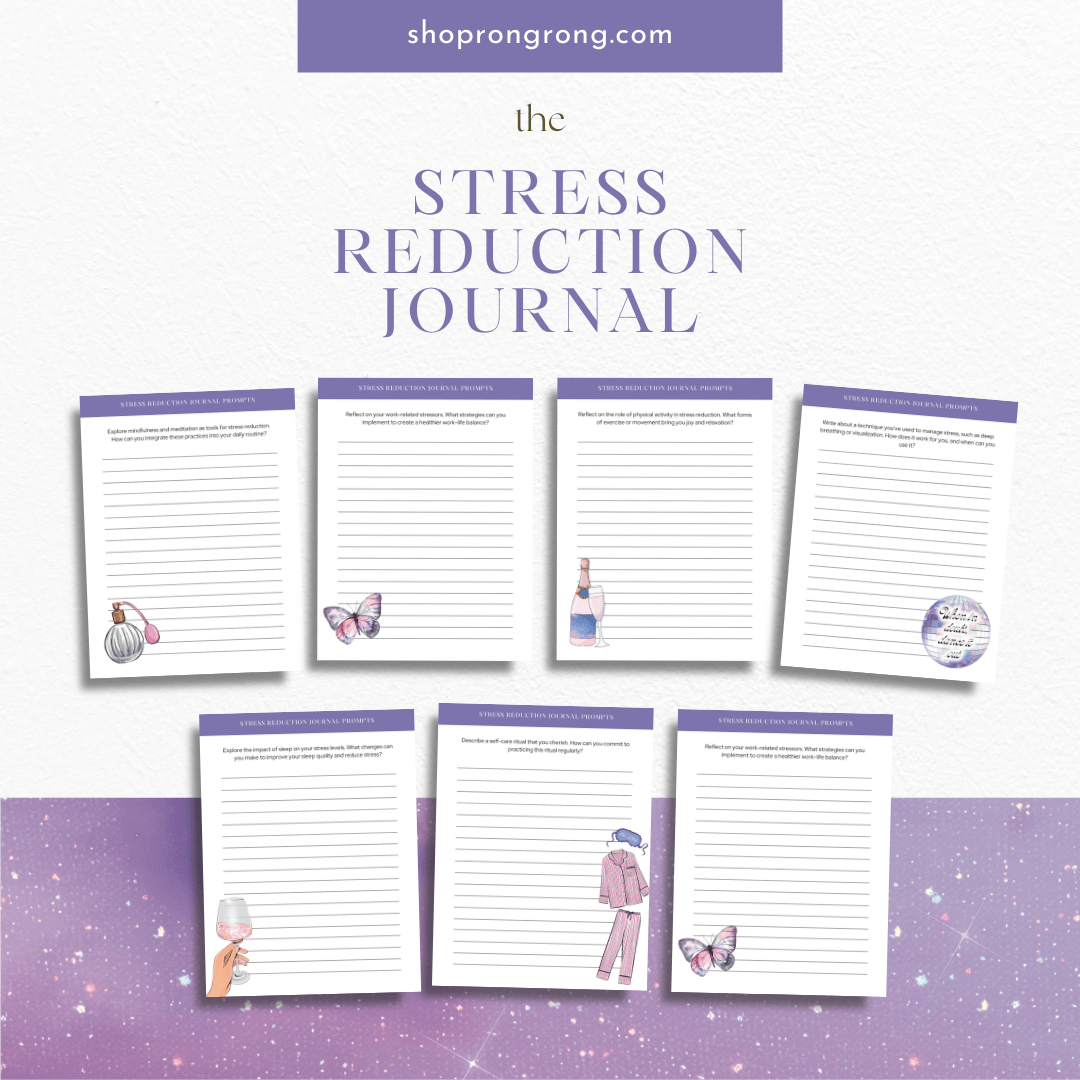 Shop Rongrong Stress Reduction Digital Journal