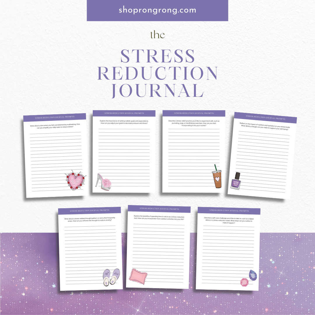 Shop Rongrong Stress Reduction Digital Journal
