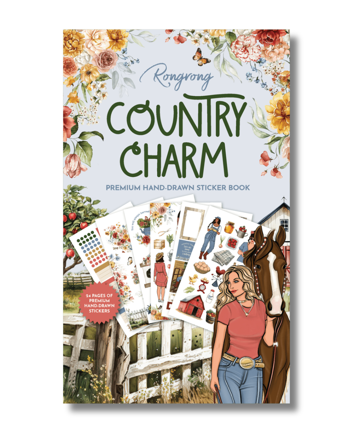Country Charm Sticker Book