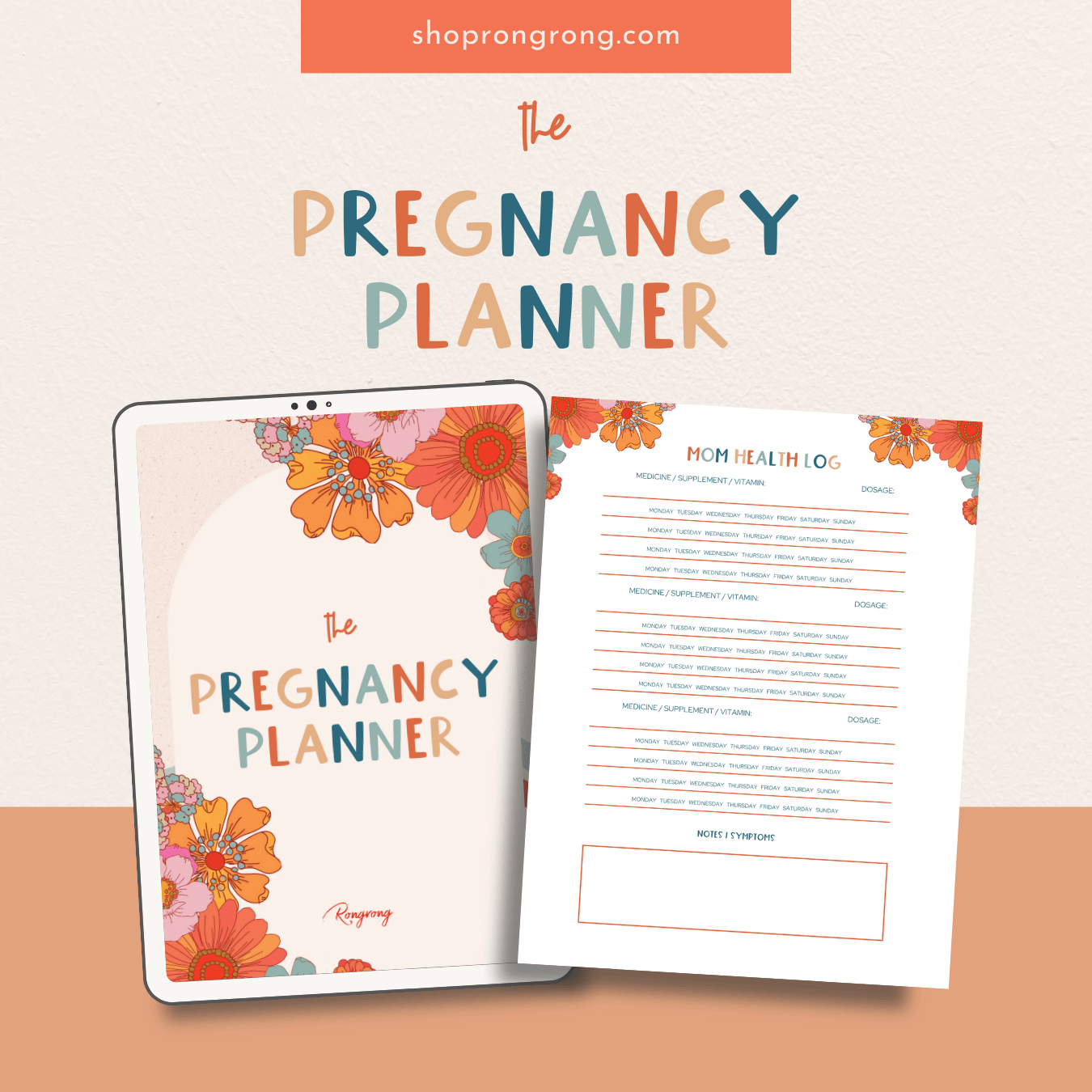 Shop Rongrong The Pregnancy Digital Planner