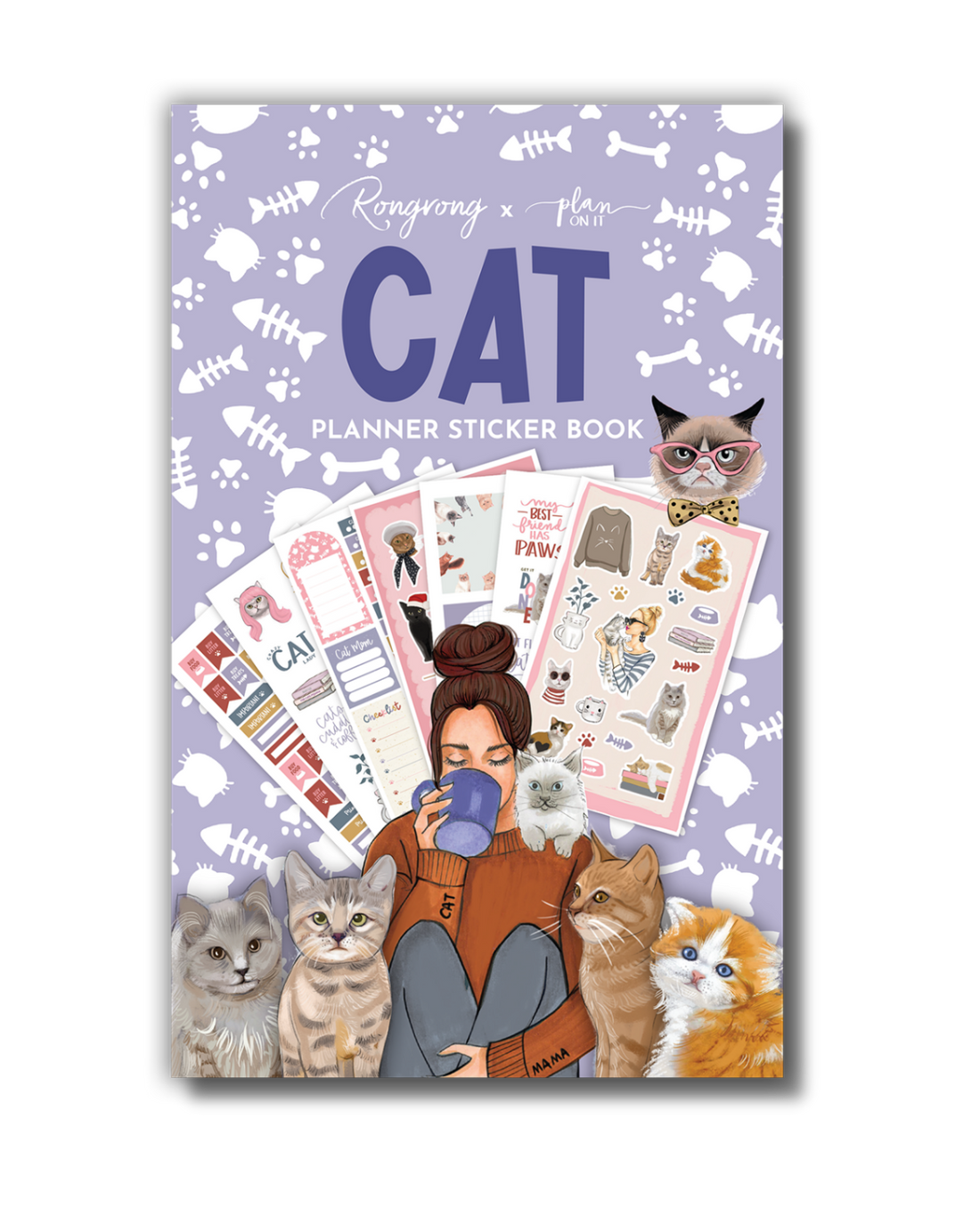 Cat Planner Sticker Book