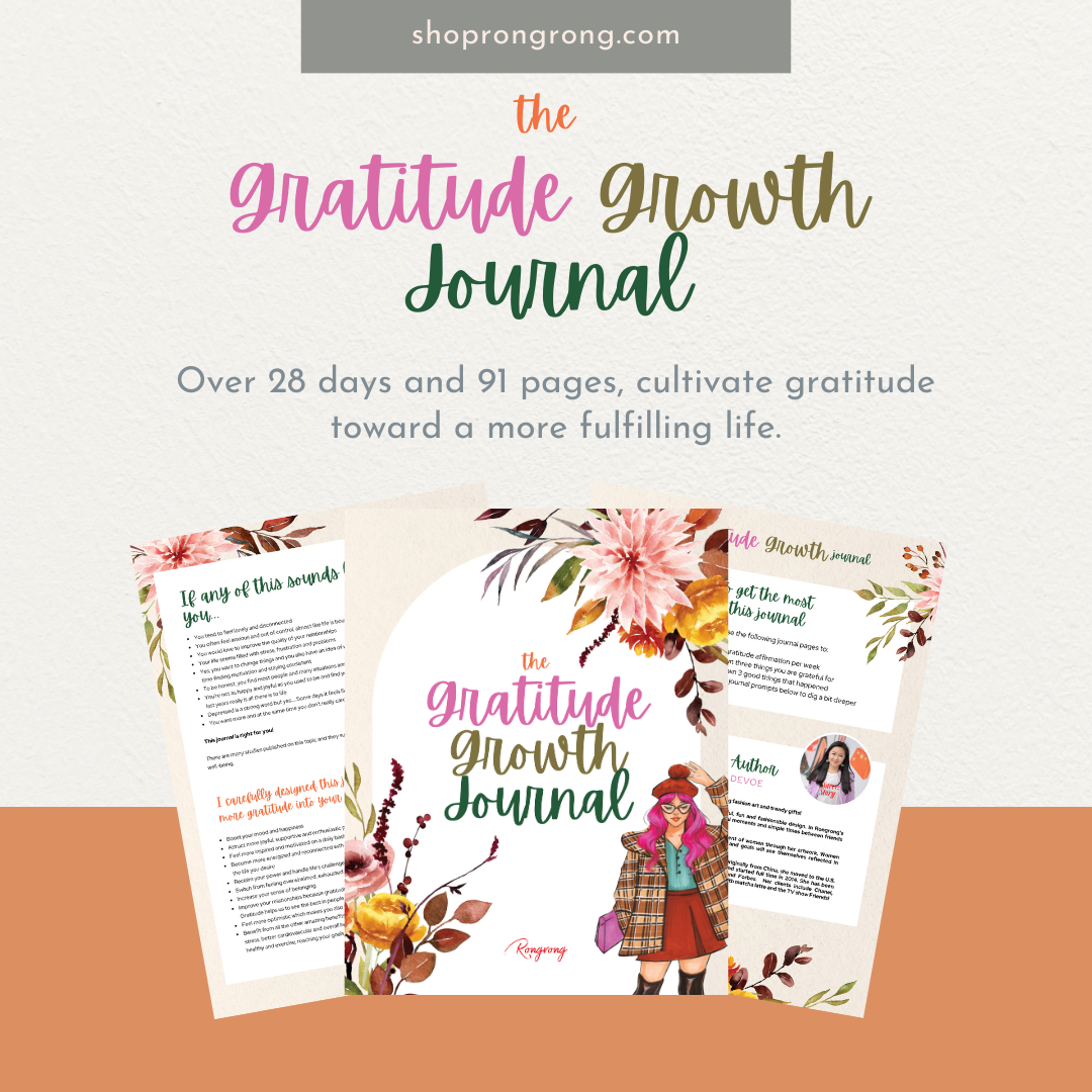 Digital The Gratitude Growth Journal By Shop Rongrong