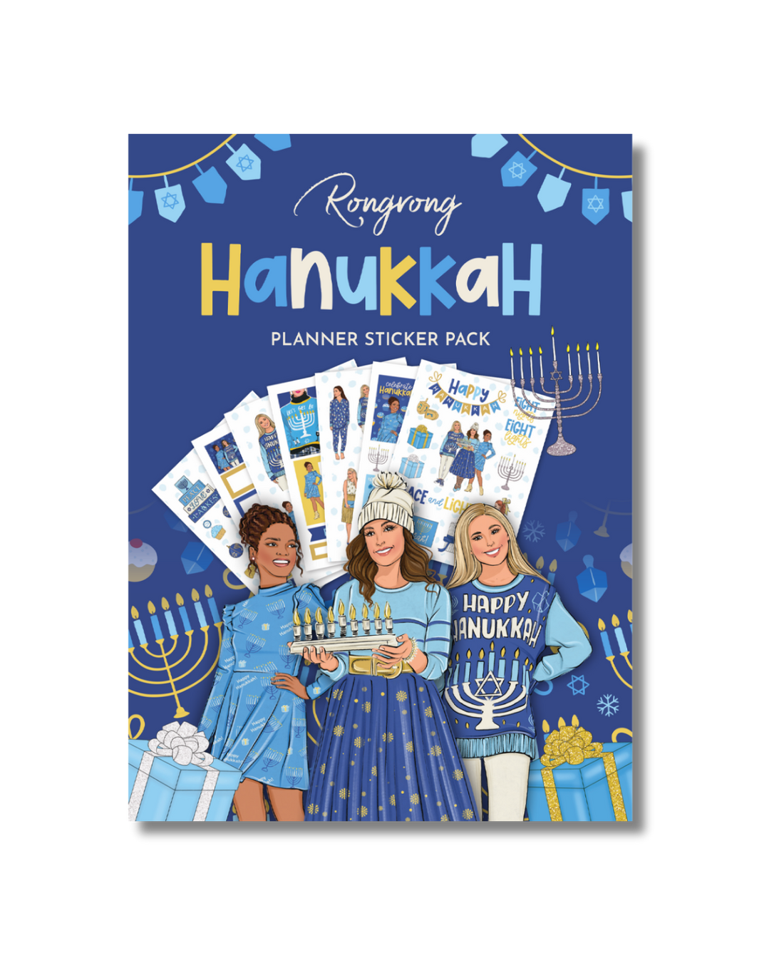 Shop Rongrong Hanukkah Sticker Pack