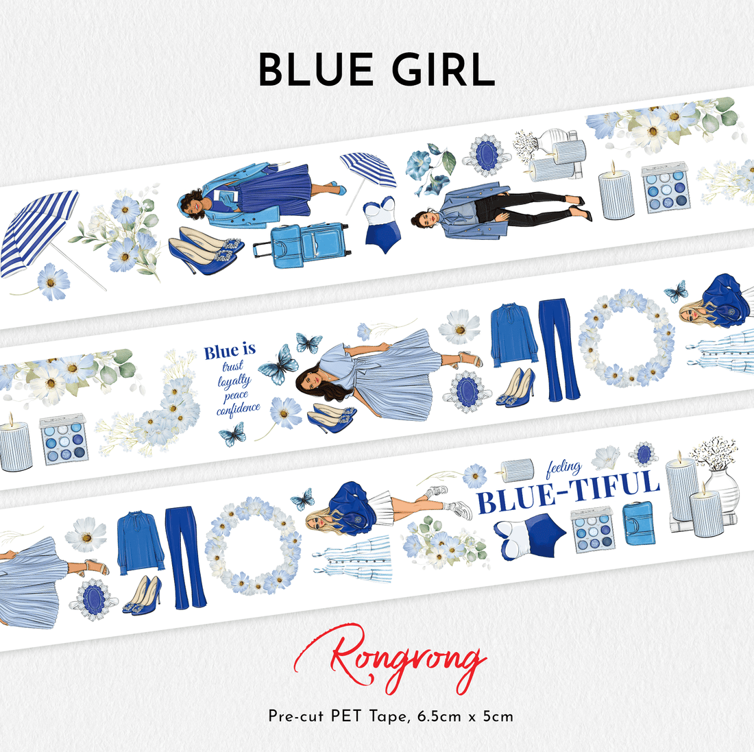 Blue Girl PET Tape