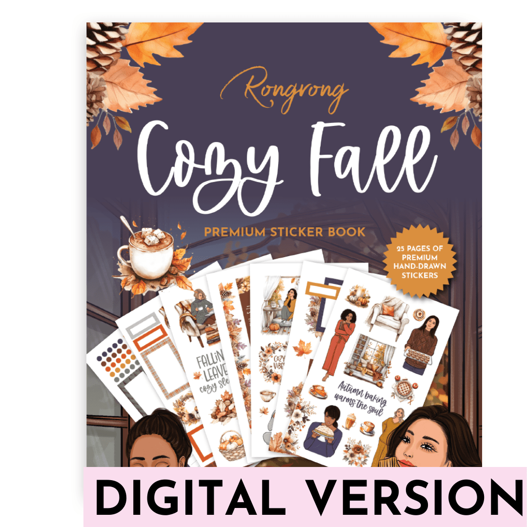 Cozy Fall Digital Sticker Book