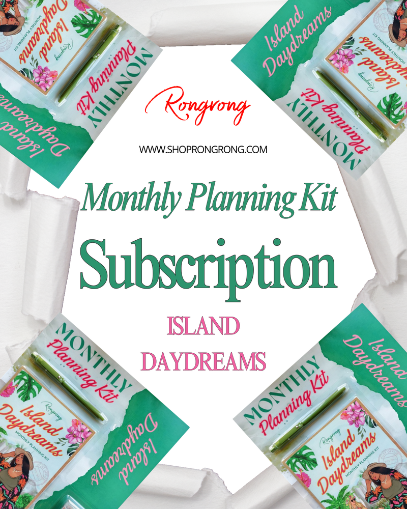 Monthly Planning Kit Subscription - 2026
