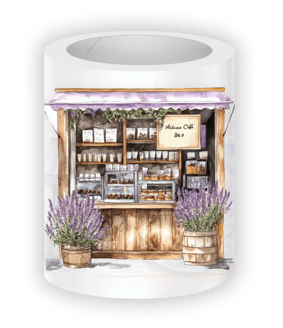 lavender shop stickers