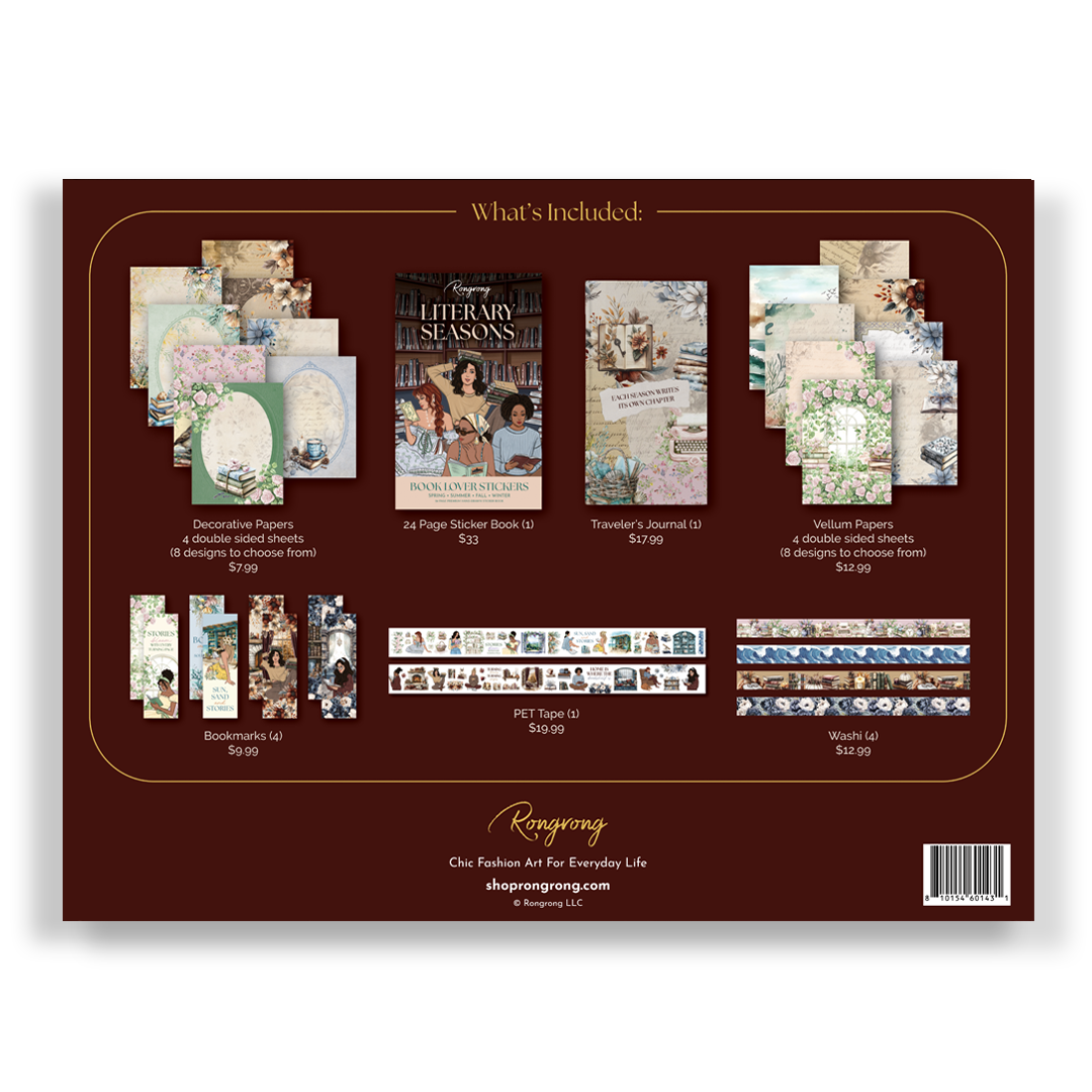 LITERARY SEASON SCRAPBOOKING BOX