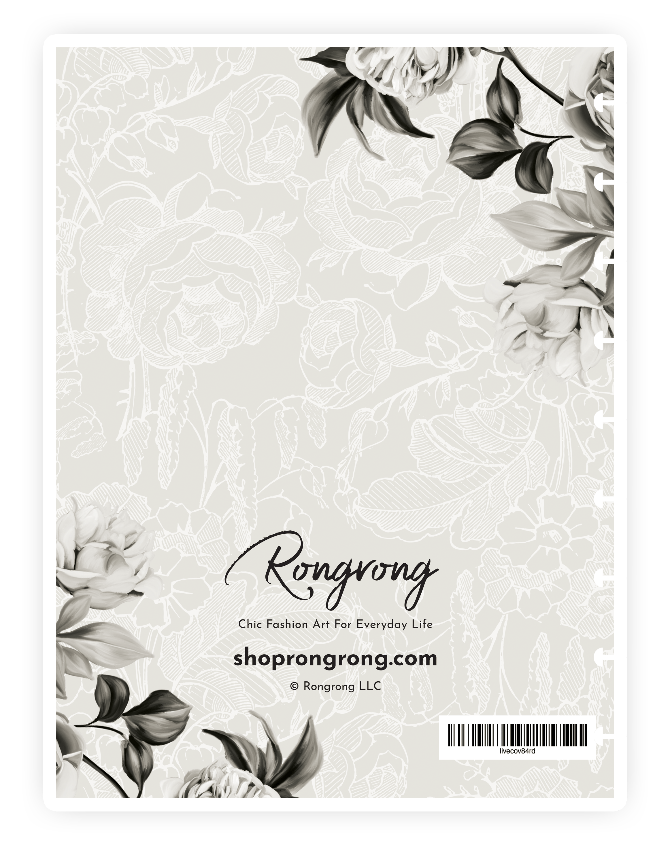 Shop Rongrong Live In The Moment Planner Cover + Dashboards