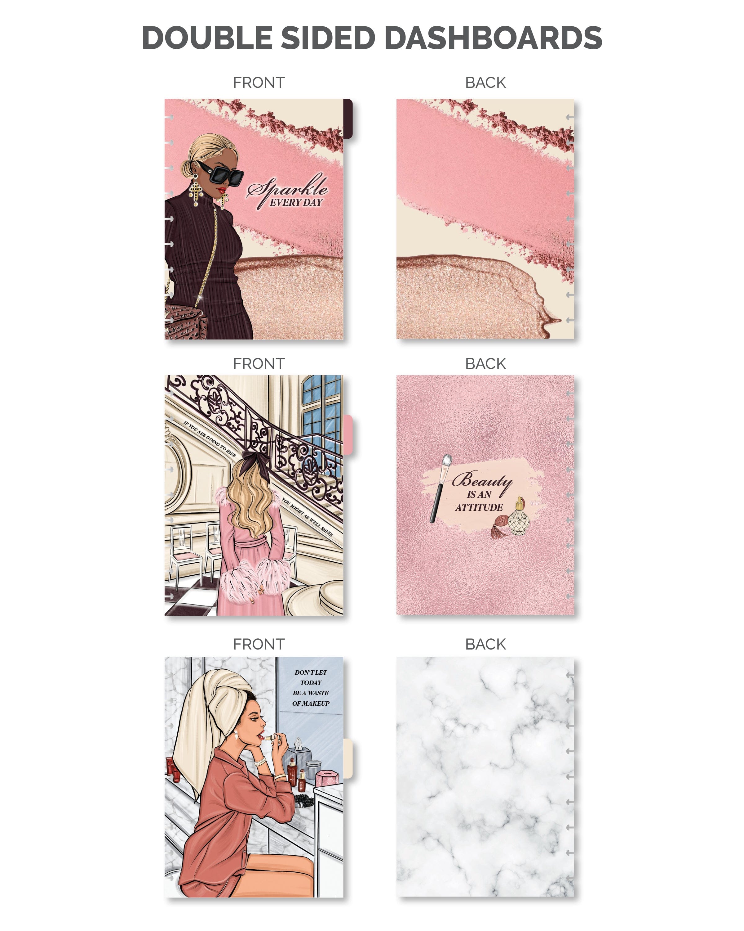 Chic Planner Dashboards