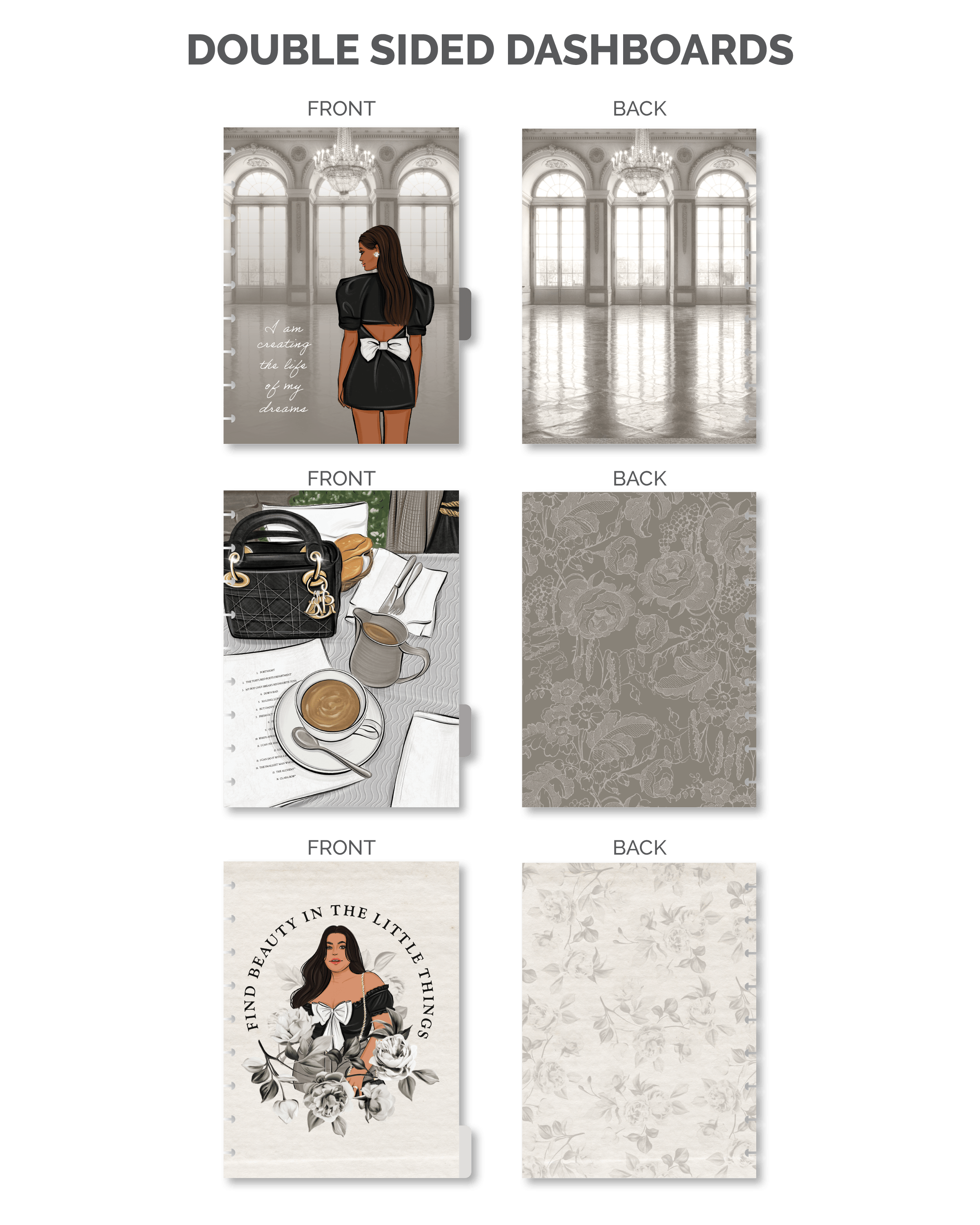 Shop Rongrong Live In The Moment Planner Cover + Dashboards