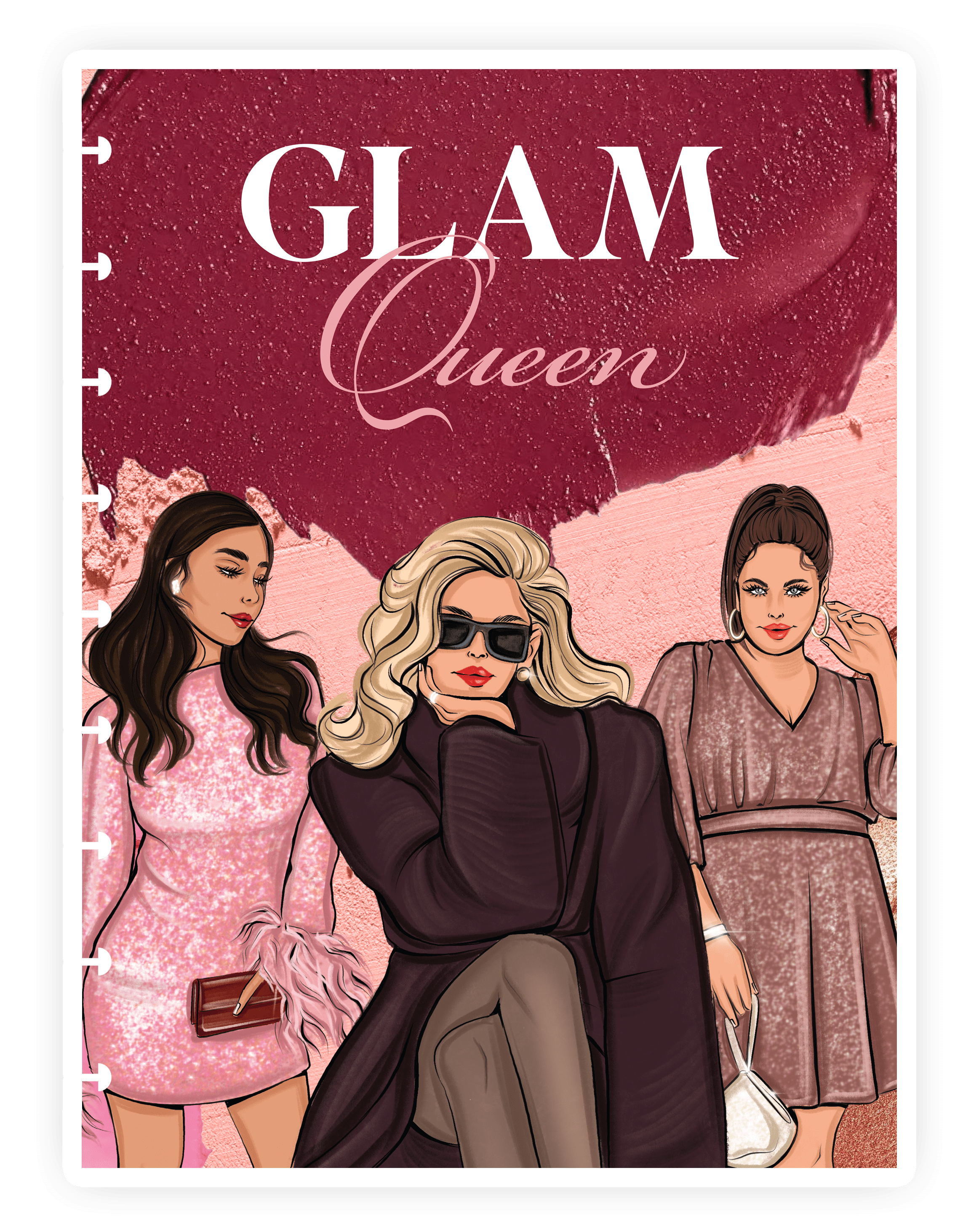 Glam Babe Planner Cover