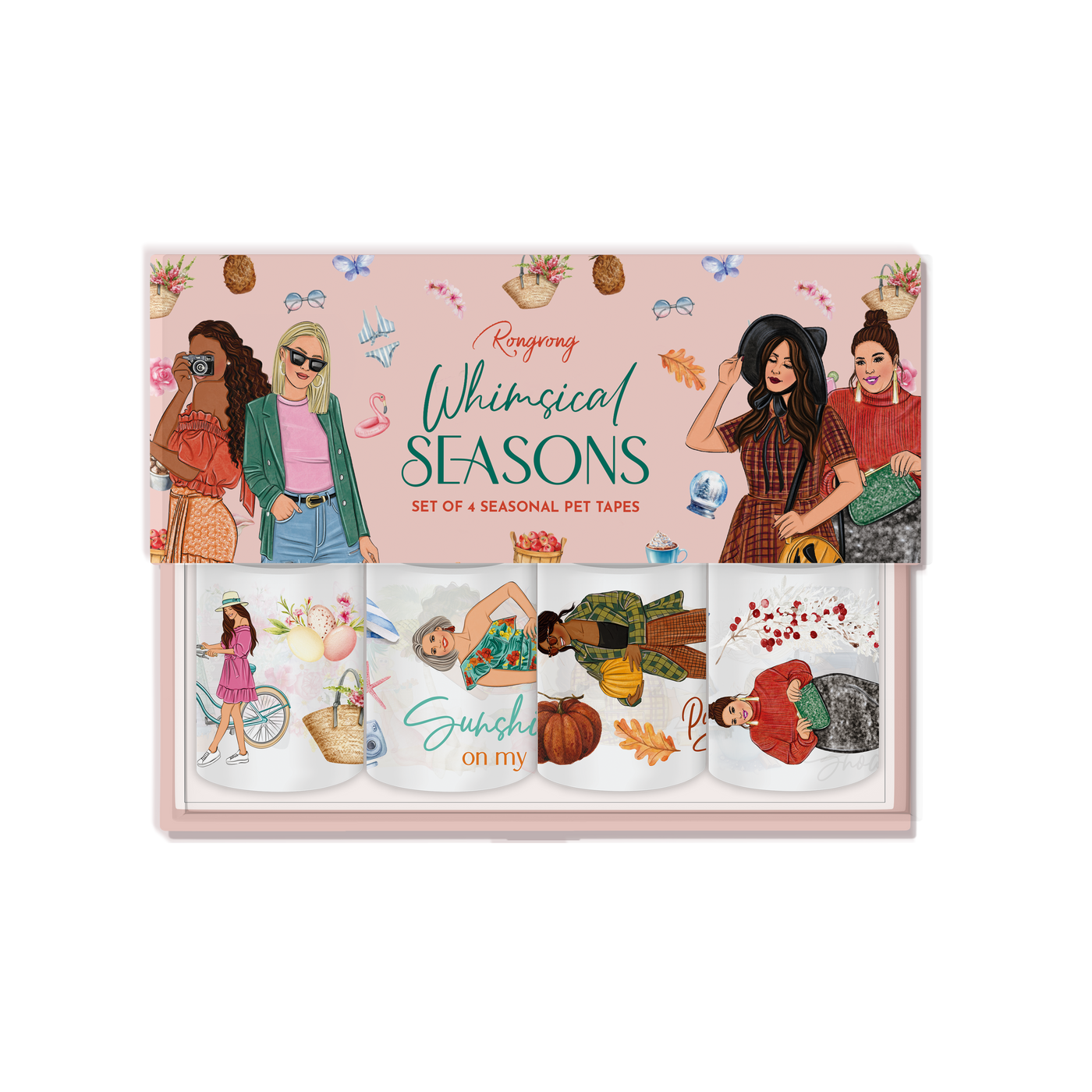 shop rongrong Whimscal Seasons PET Tape Box