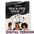 Shop Rongrong Black Gril Magic Sticker Book