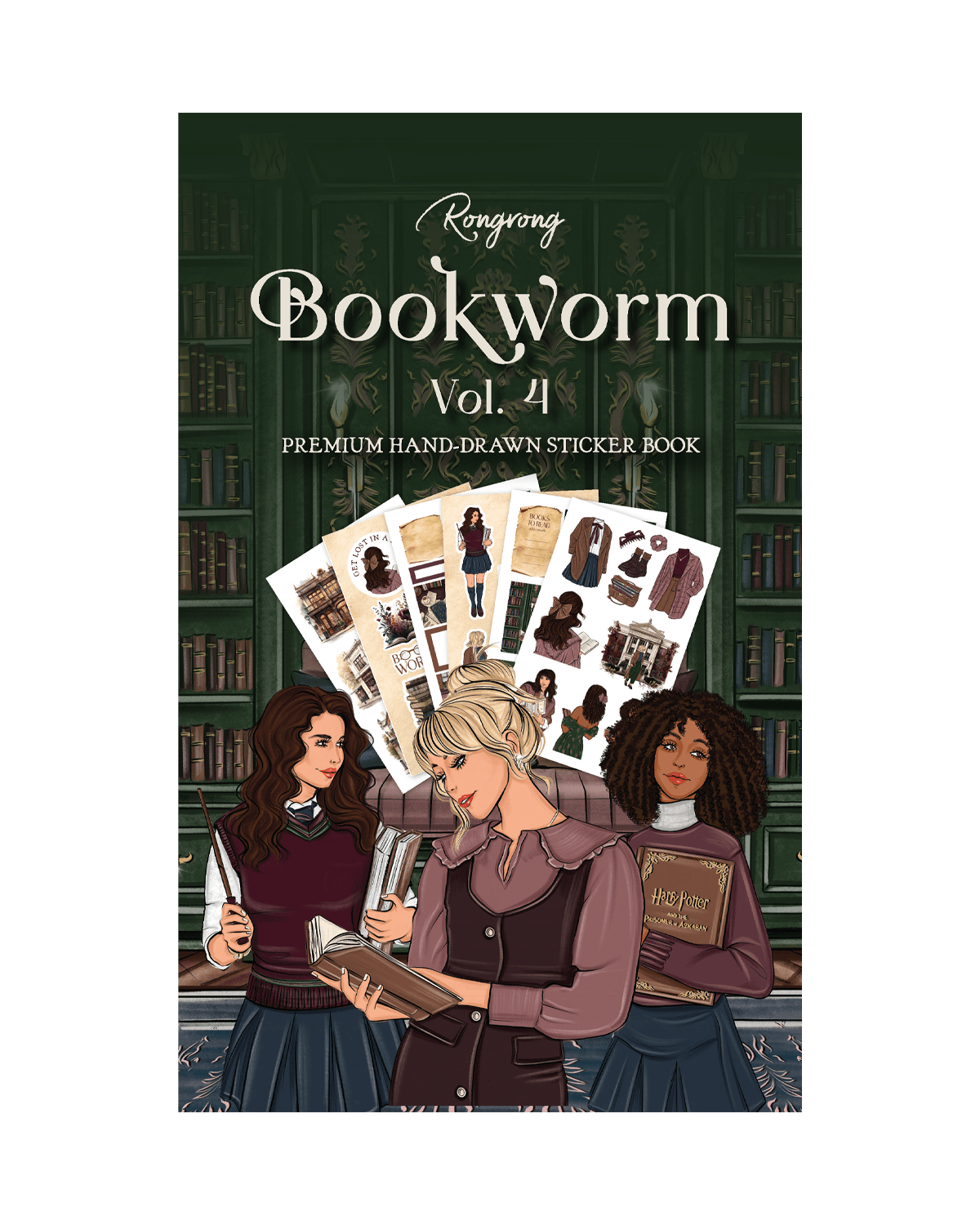 shop rongrong Ultimate Bookworm Sticker Book Bundle