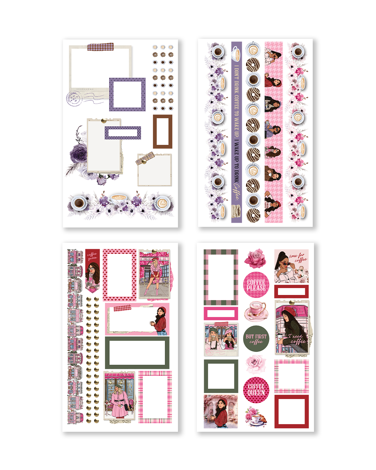 Shop Rongrong Coffee Queen 2 Digital Sticker Book