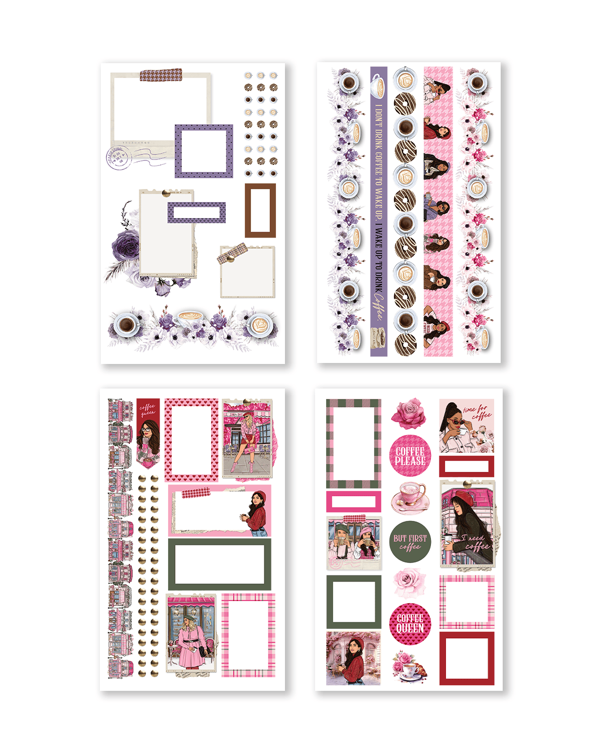 Shop Rongrong Coffee Queen 2 Digital Sticker Book