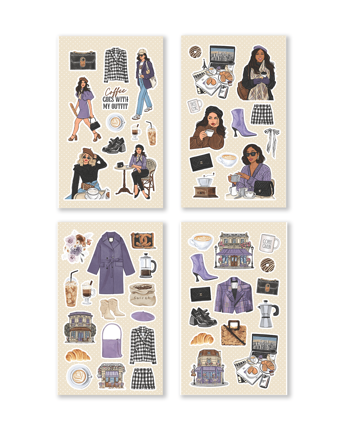 Shop Rongrong Coffee Queen 2 Digital Sticker Book