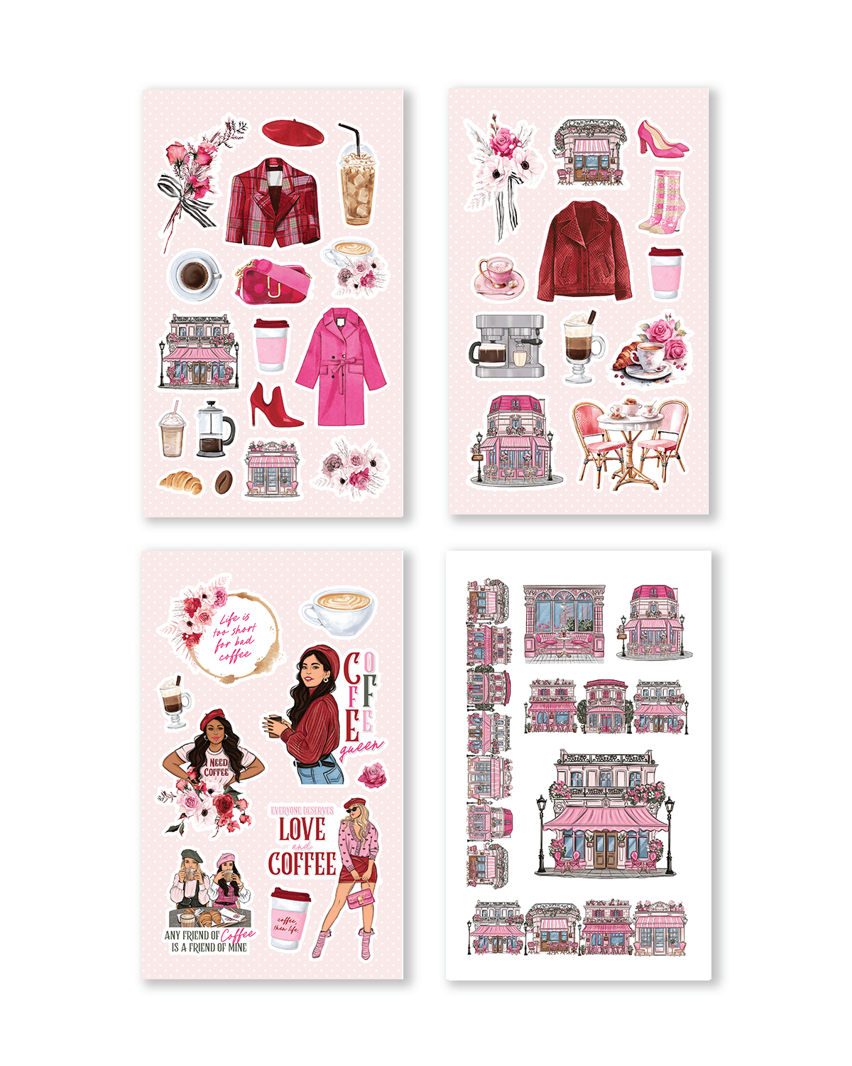 Shop Rongrong Coffee Queen 2 Digital Sticker Book