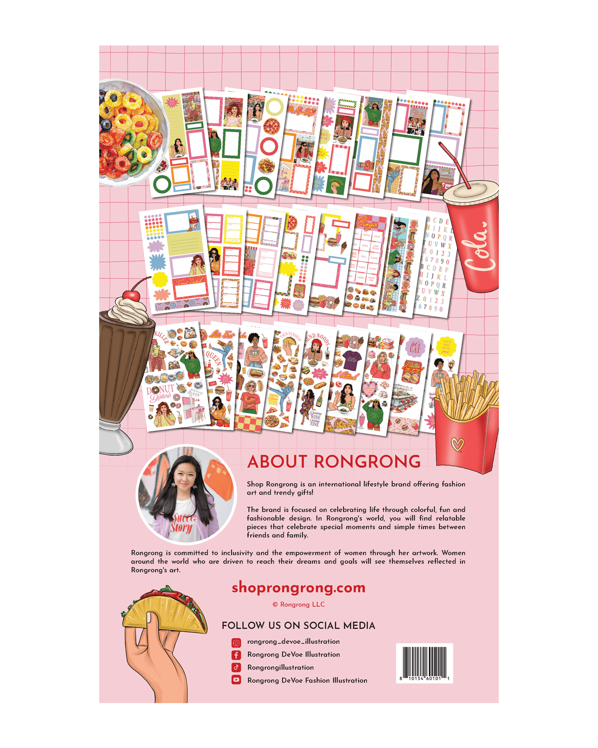 Foodie planner sticker