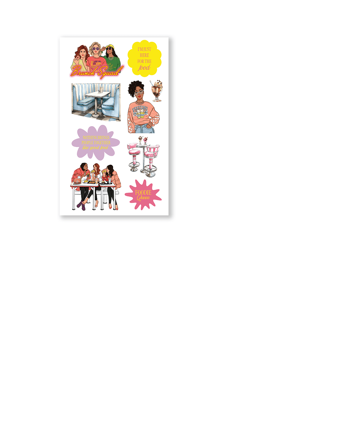 foodies Stickers