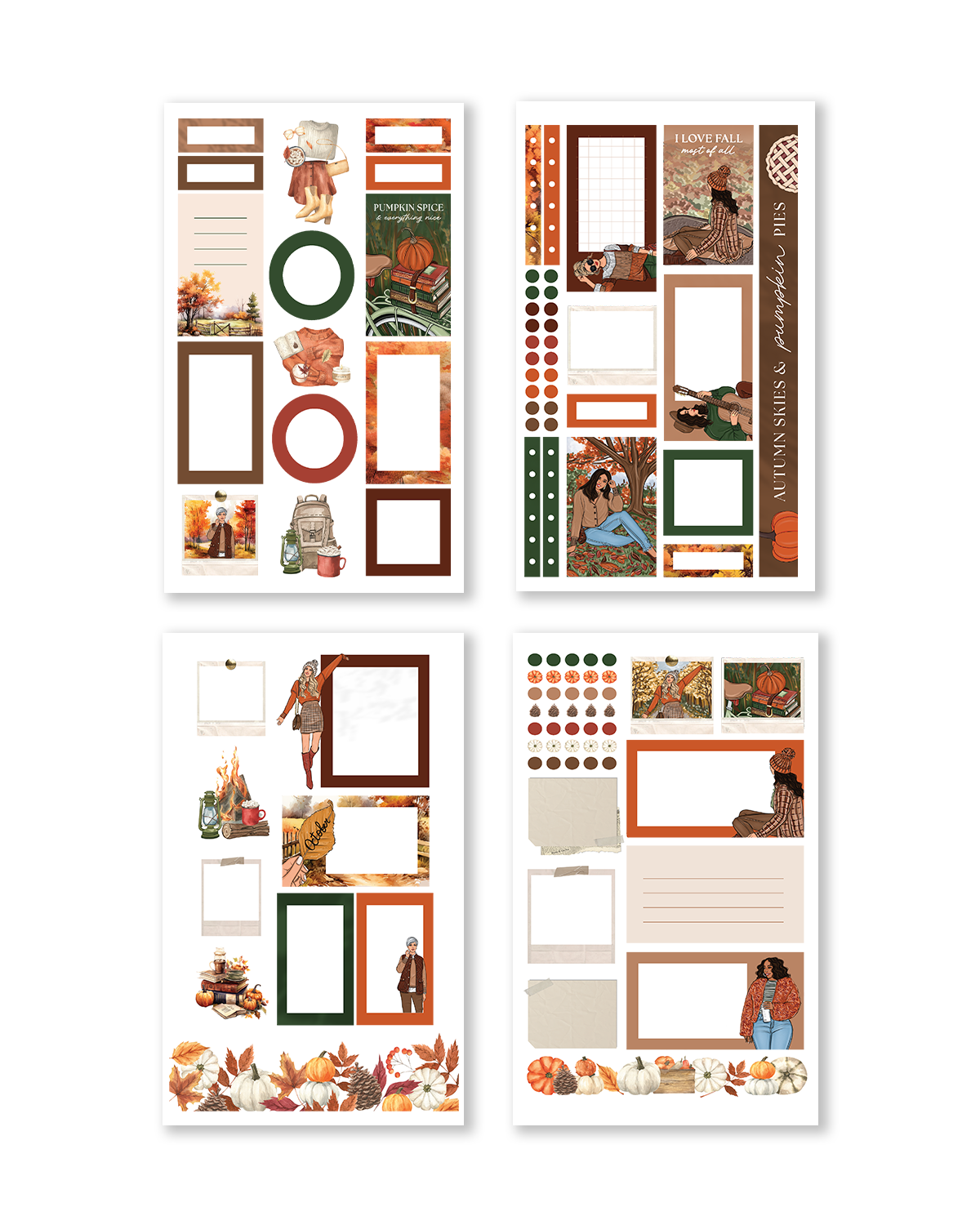 Shop Rongrong Autumn Campfire Sticker Book