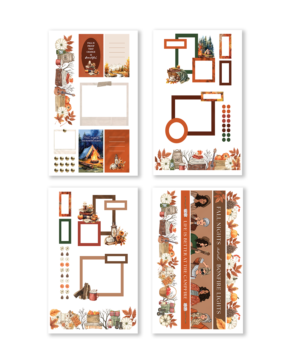 Shop Rongrong Autumn Campfire Sticker Book