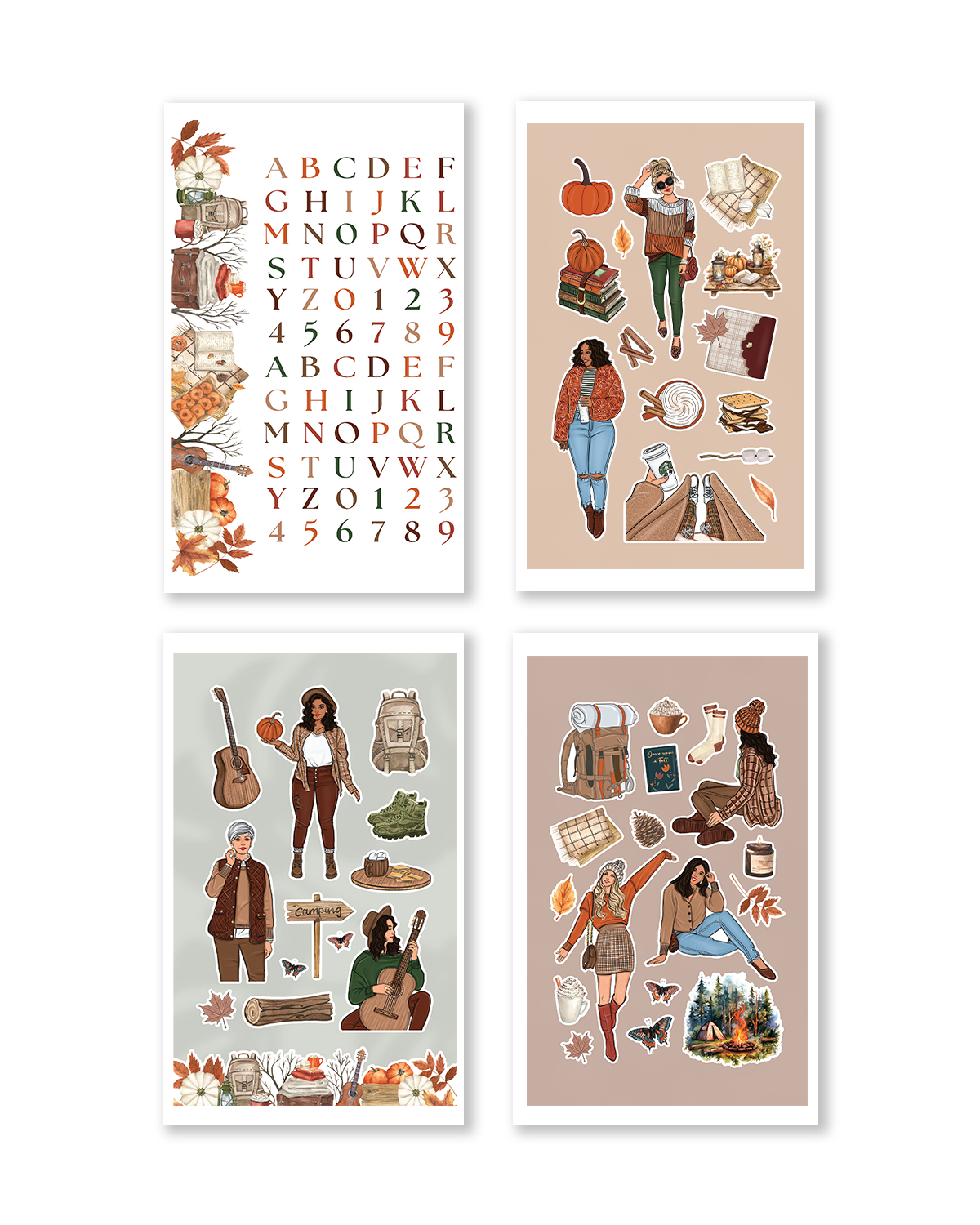 Shop Rongrong Autumn Campfire Sticker Book