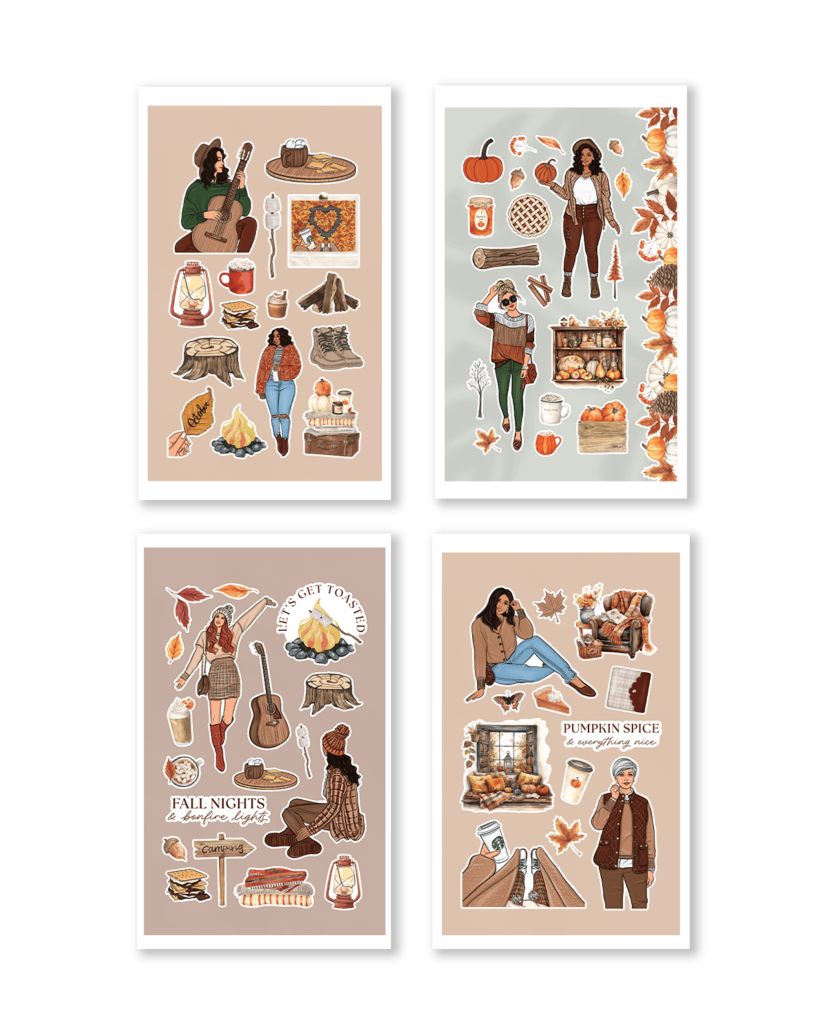 Shop Rongrong Autumn Campfire Sticker Book