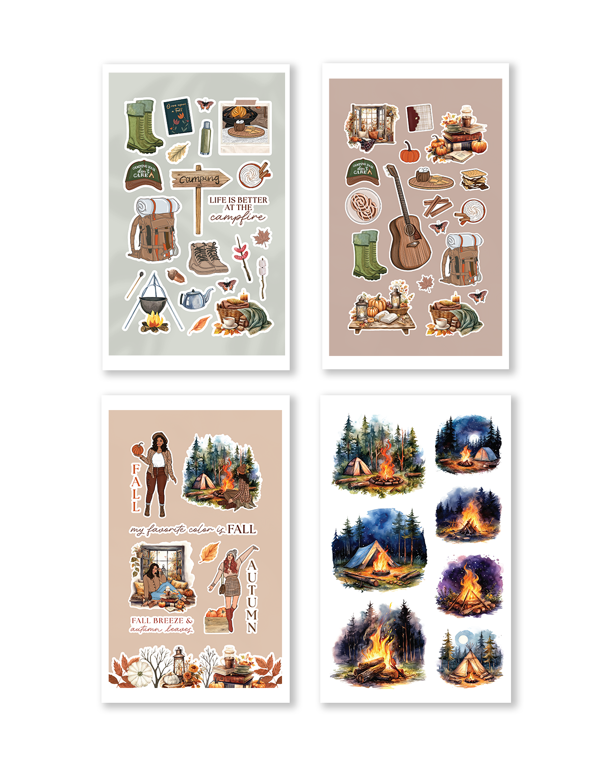 Shop Rongrong Autumn Campfire Sticker Book