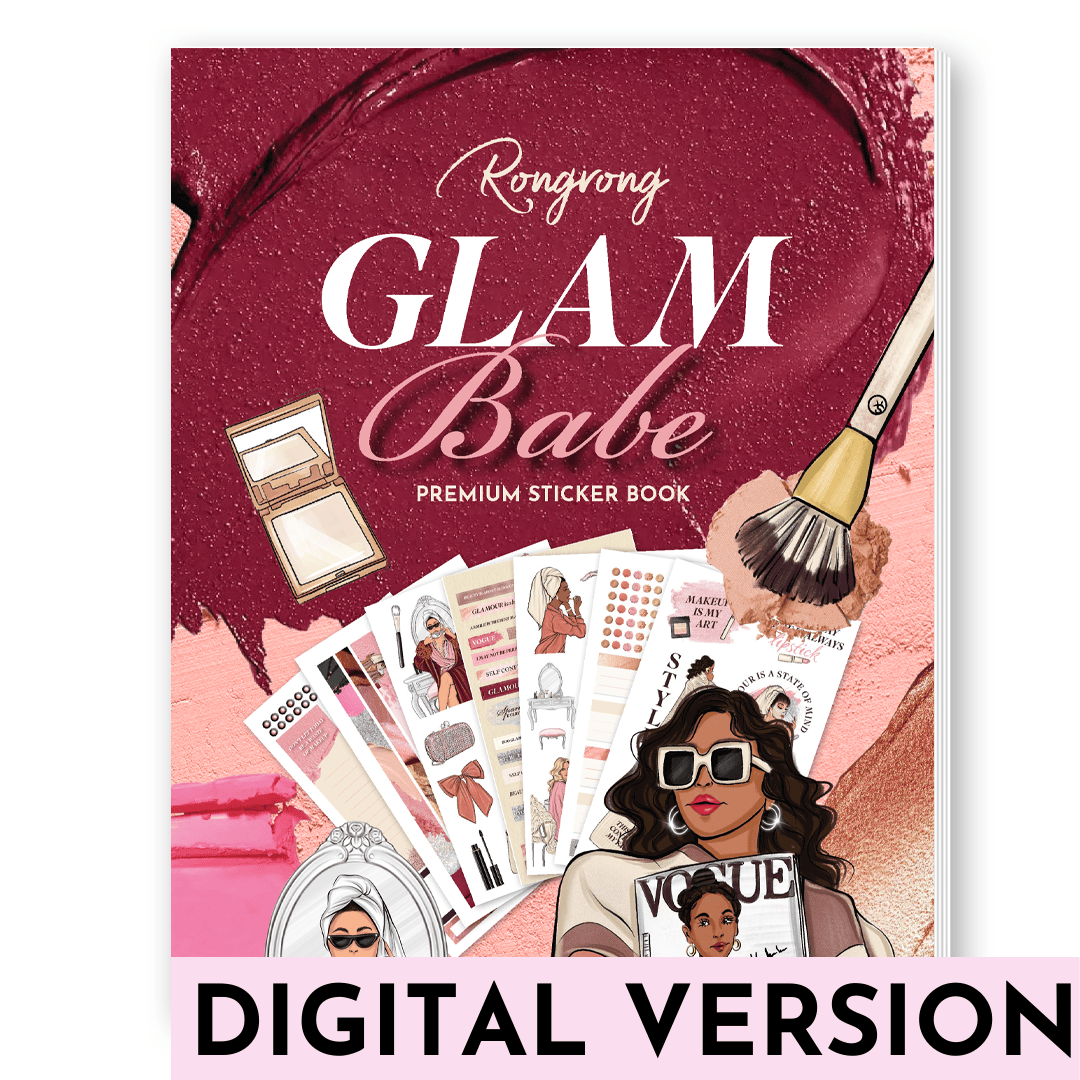 Shop Rongrong Glam Babe Digital Sticker Book