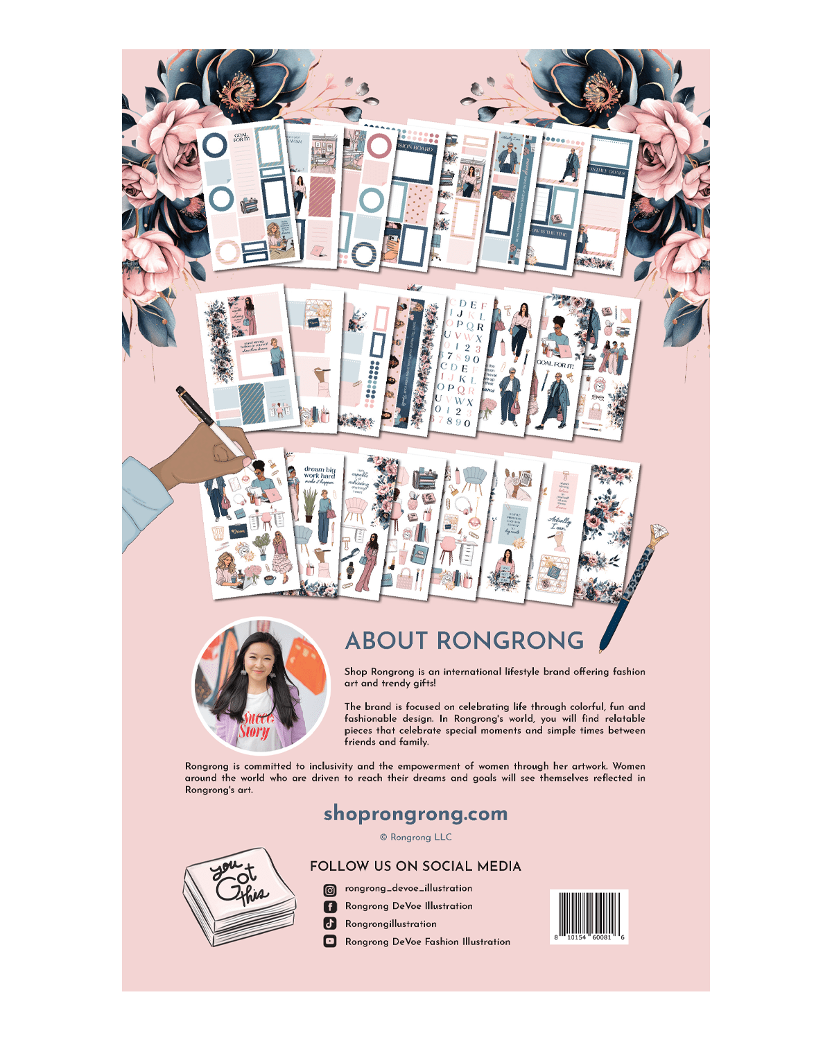 Goal For It Sticker Book for Planners