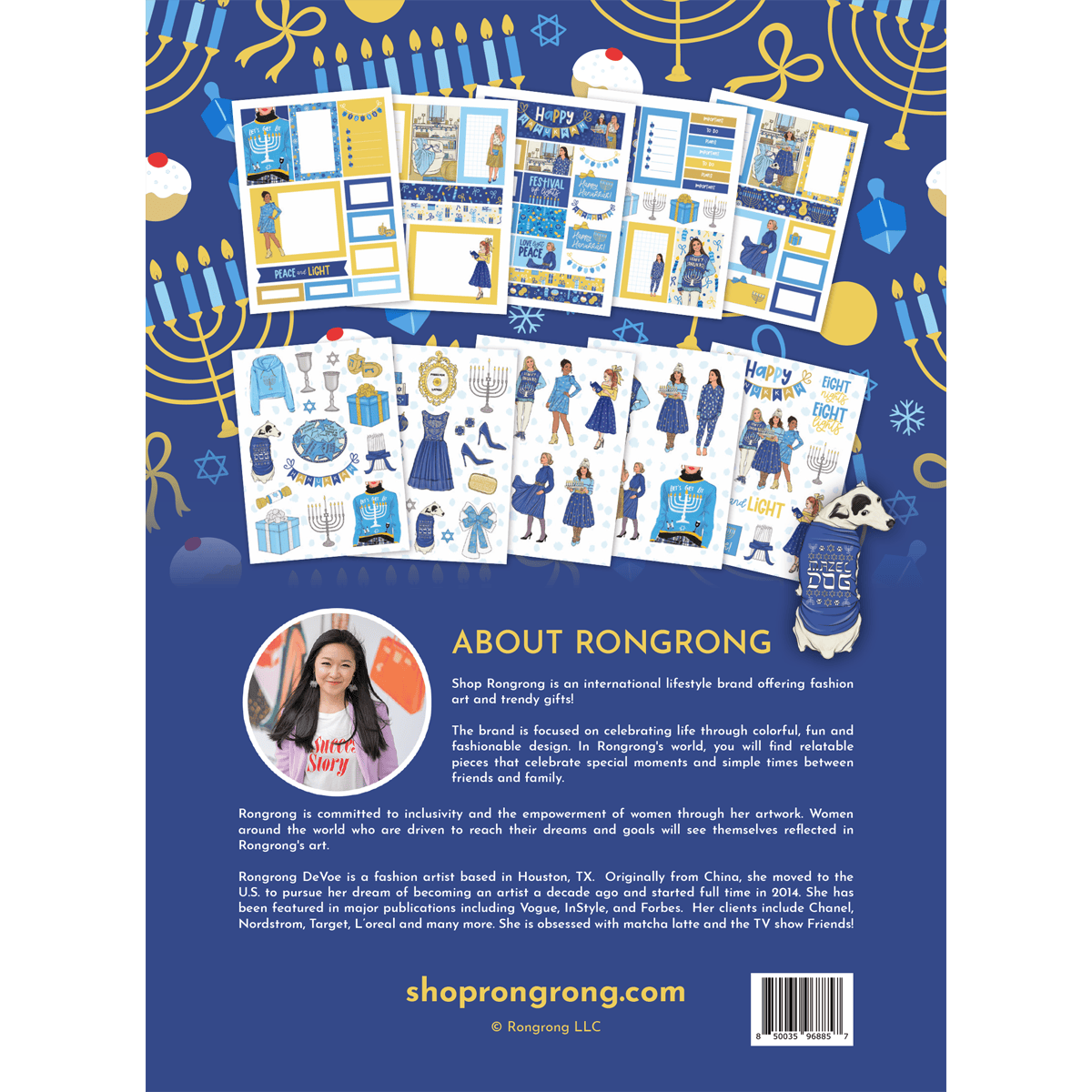 Shop Rongrong Hanukkah Sticker Pack digtial stickers