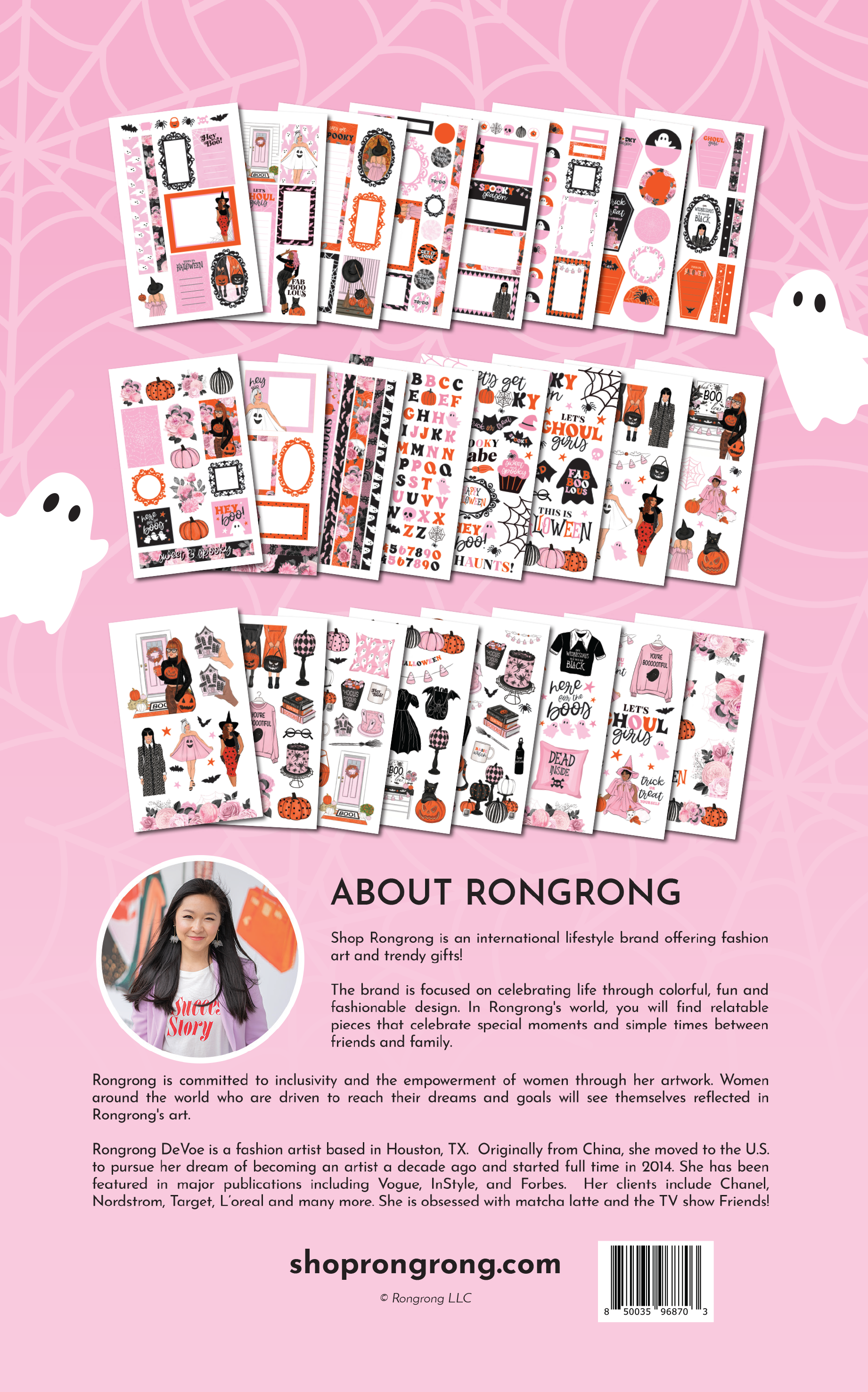 Shop Rongrong Hey Boo Digital Sticker Book for Fall