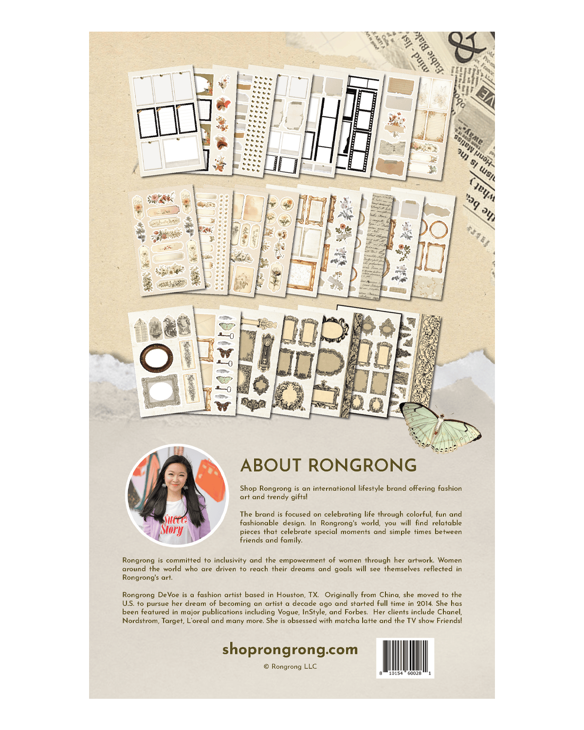 Shop Rongrong Junk Journal Digital Sticker Book