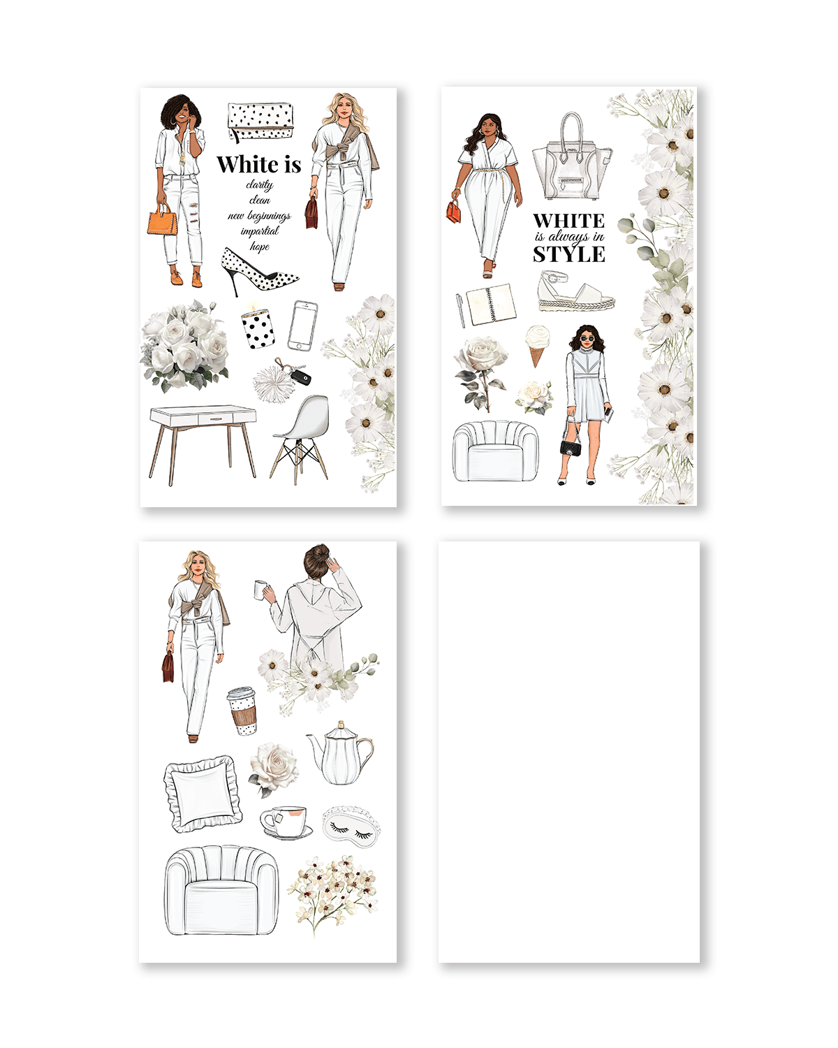 Shop Rongrong Rainbow Girls Digital Sticker Book