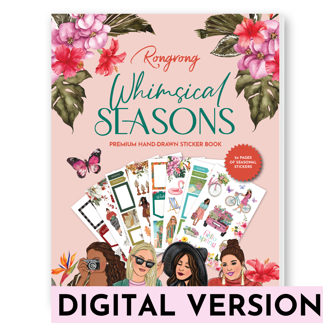Shop Rongrong Whimsical Seasonal Sticker Book
