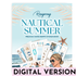 Shop Rongrong Nautical Summer Digital Sticker Book