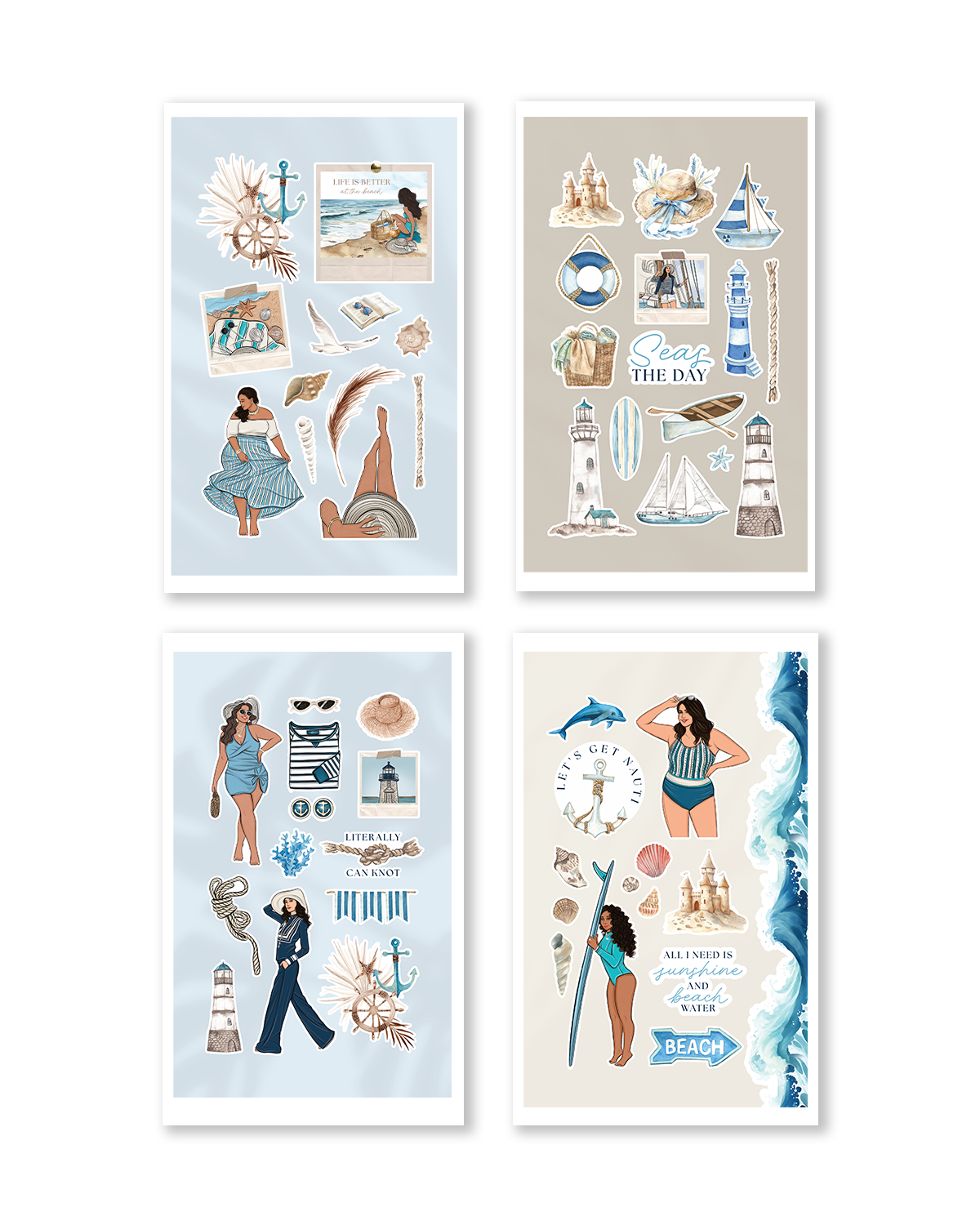 Shop Rongrong Nautical Summer Sticker Book