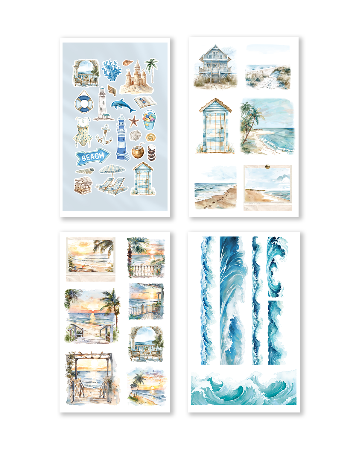 Shop Rongrong Nautical Summer Sticker Book