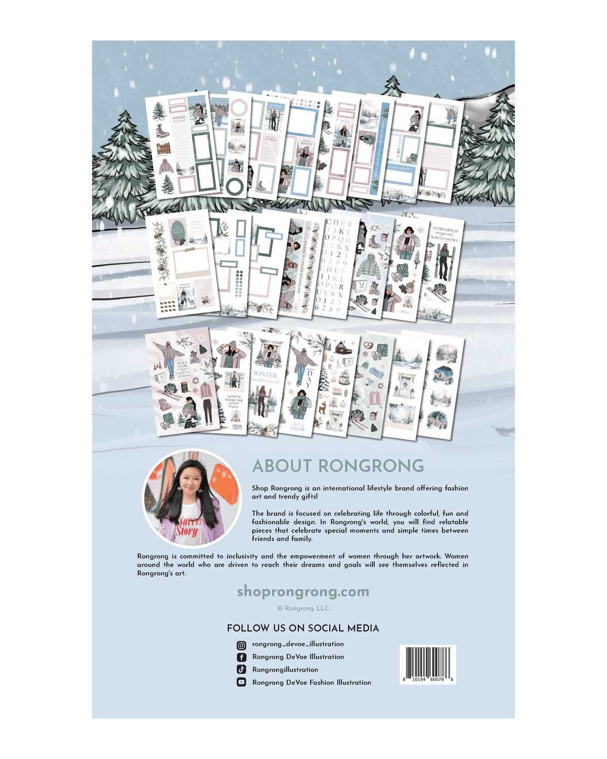 Shop Rongrong Winter Wonderland Sticker Book