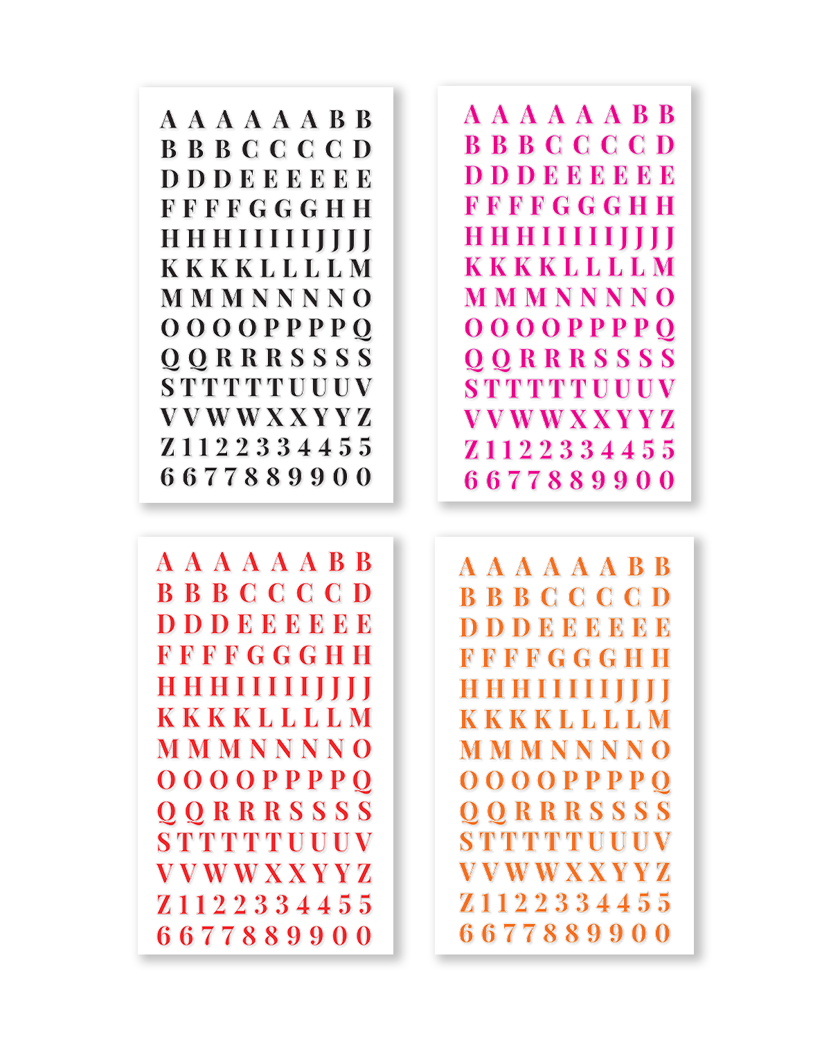 Alphabet Sticker Book